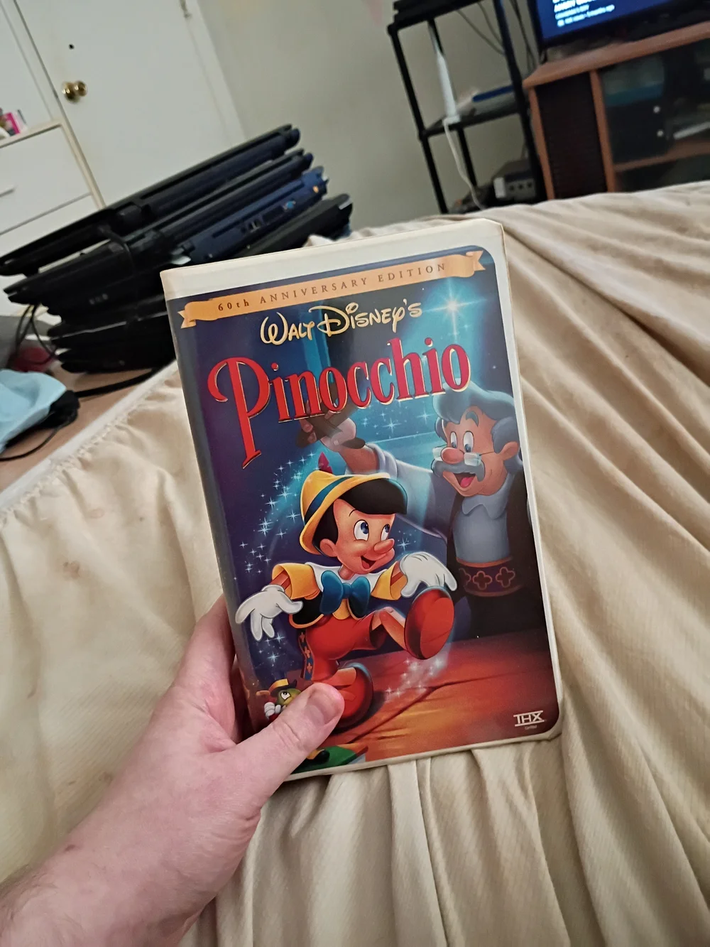 Disney Pinocchio VHS - Classic Blue Cover